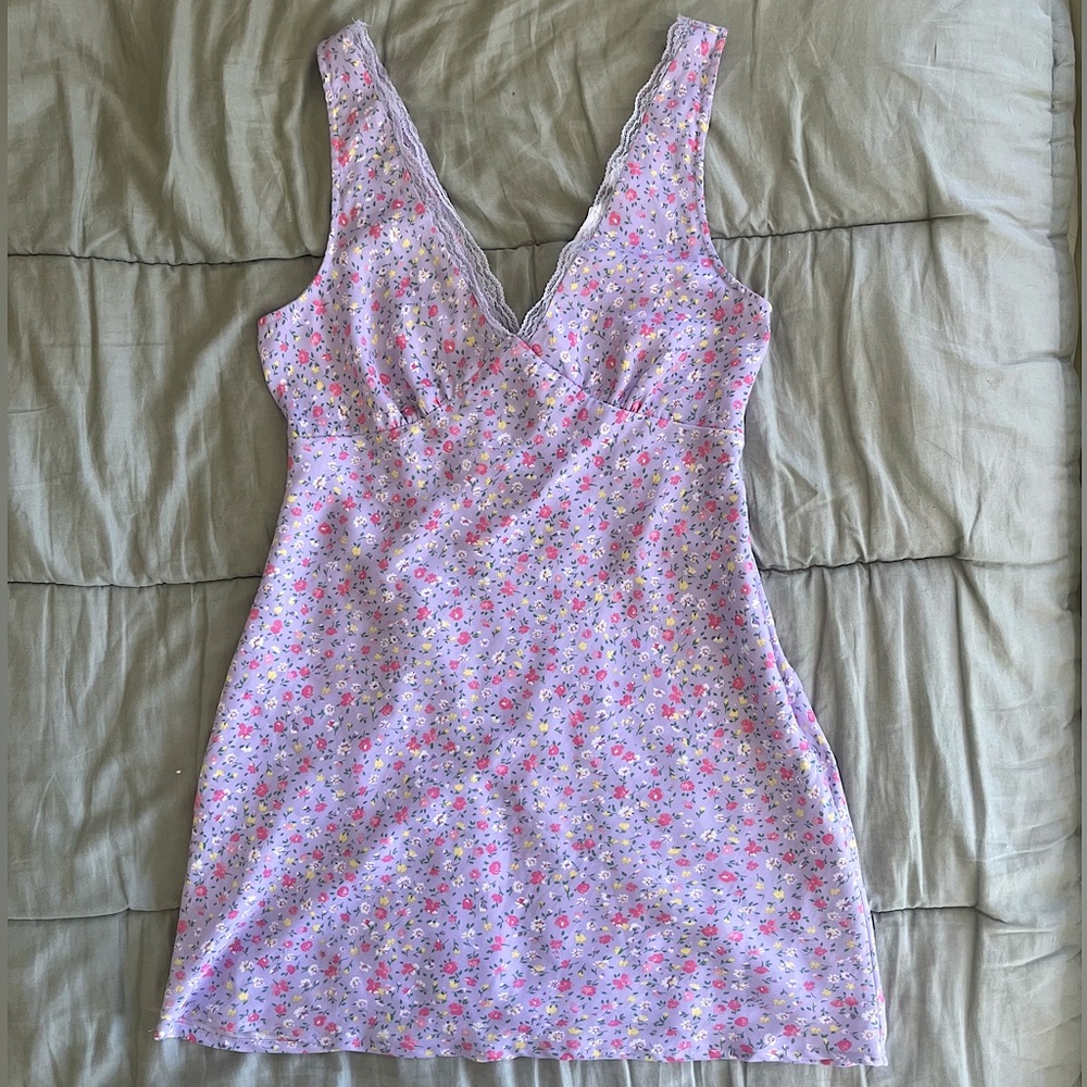 GLASSONS FLORAL MINI DRESS